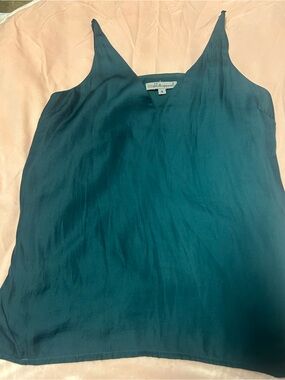 Wishlist Teal Silk-Feel Camisole